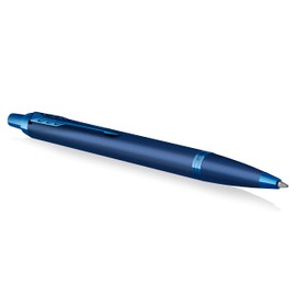 Parker IM Monochrome Ballpoint Pen, Blue Ink, Blue Finish and Trims, Medium Point, Gift Box