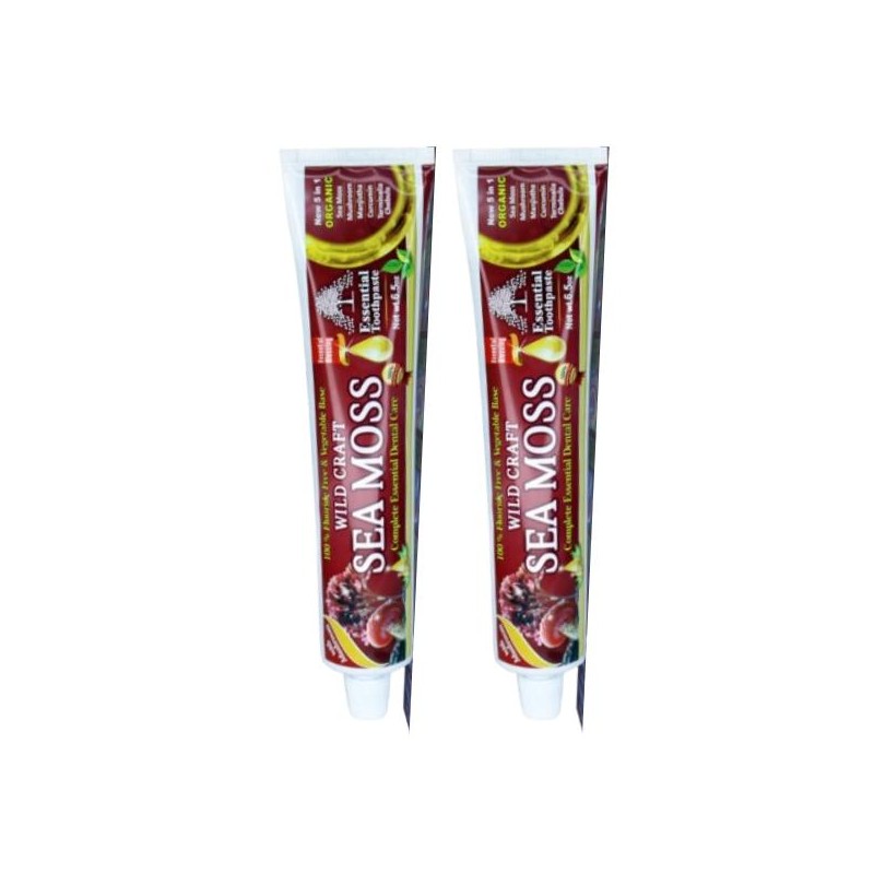 Organic Sea Moss Toothpaste teeth Whitening 6.5oz - Quantity: 1
