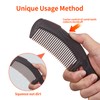 Dandruff Comb, Stainless Steel Fine Tooth Comb, Scalp Psoriasis Comb,