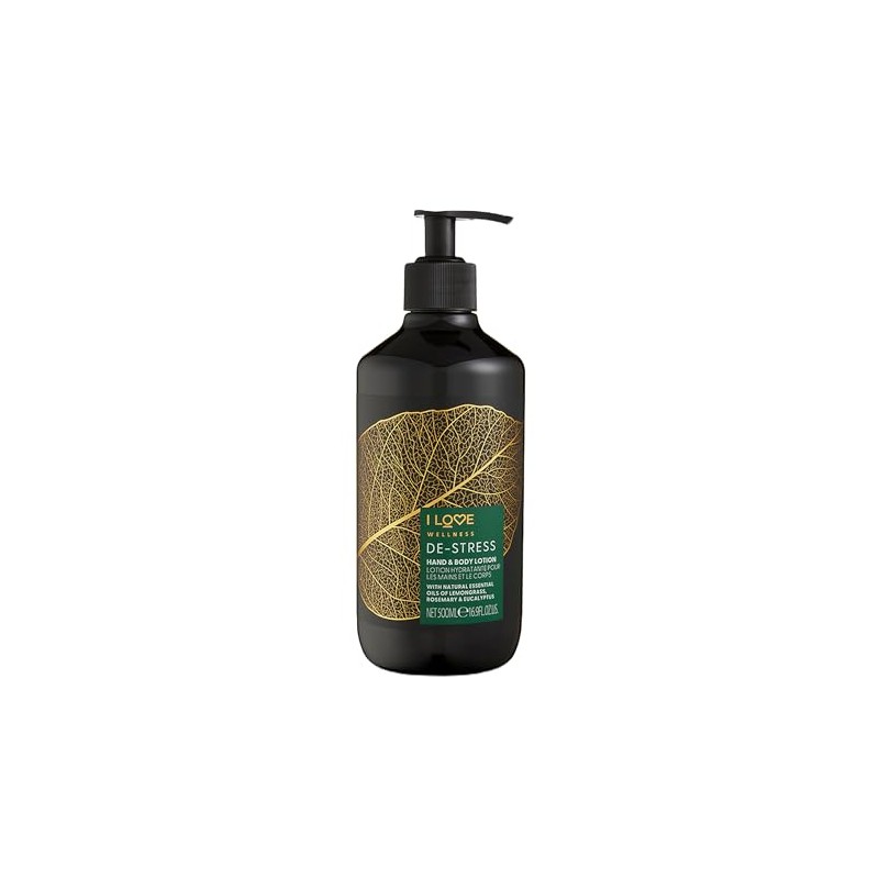 I LOVE Wellness De-Stress Hand and Body Lotion - Moisturizing