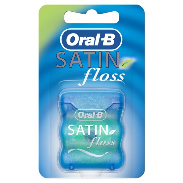 Oral B Satin Floss Dental Floss Flavour Menthol 25 m