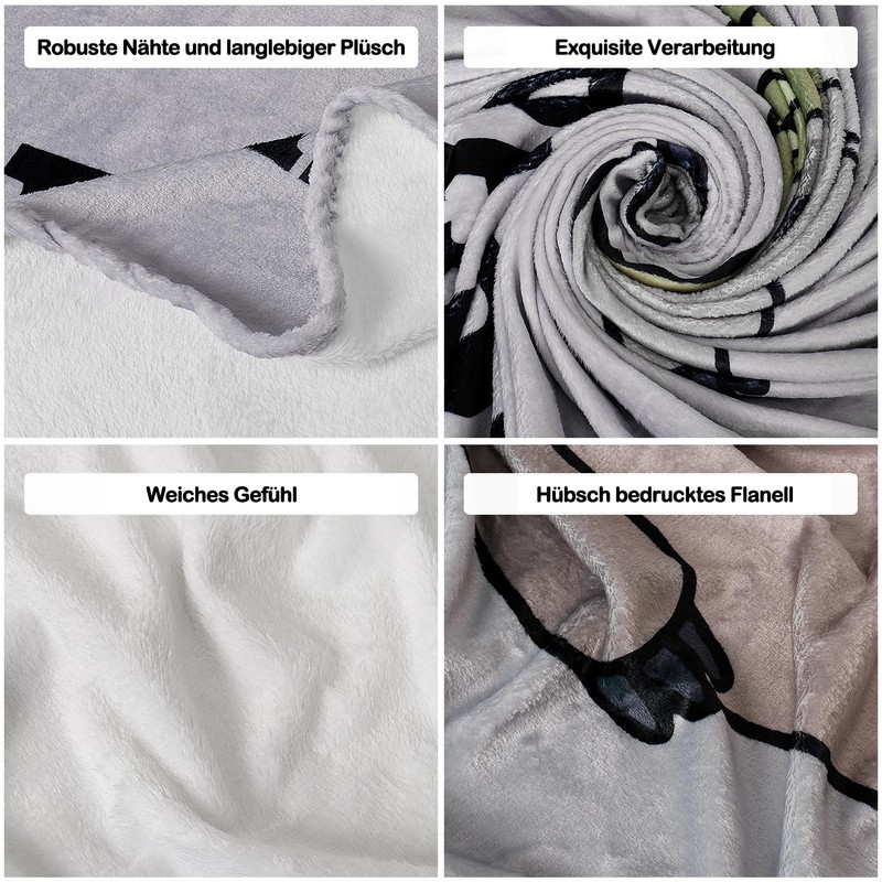 Magicoco Mama Kuscheldecke Geschenke für Mama, Faultier Wohndecke von Tochter