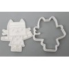Gabbies Dollhouse Cat Cookie Cutter & Stamp