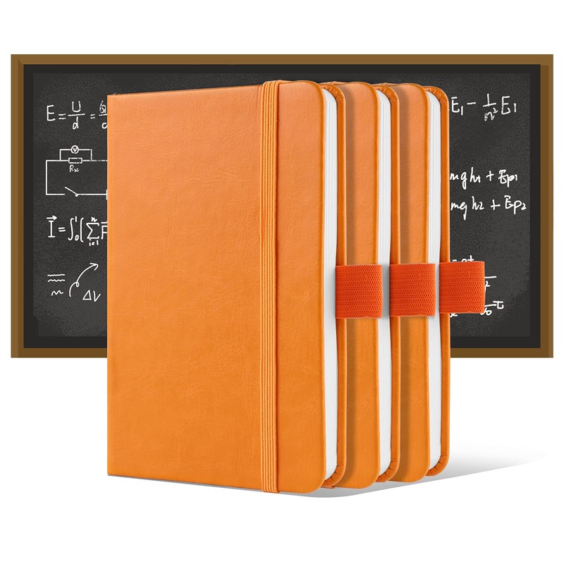 A6 Notebooks, Pocket Notebook Small Notebook Note Pads Hardback Notebook