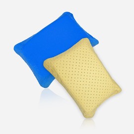 DXNQ Windshield Cleaner and Defogger, Anti-Scratch Super Absorbent Window Glass Sponge Cleaner, Lightweight Defogger Sponge for Car Windshield Cleaning, Car Mirror/Window Cleaner (Blue)