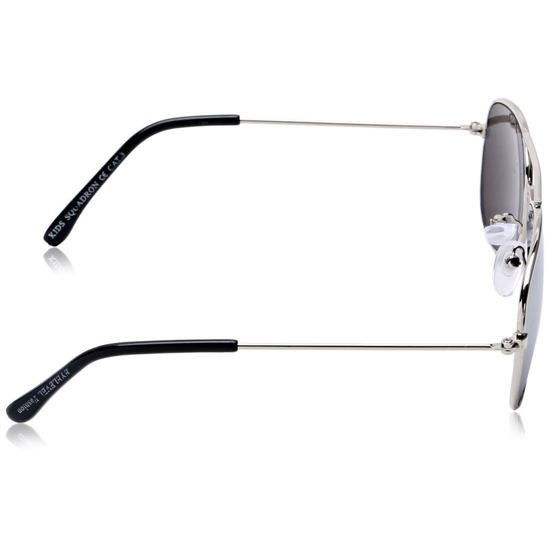 Eyelevel Boys Kids Squadron Sunglasses, Silver, One Size