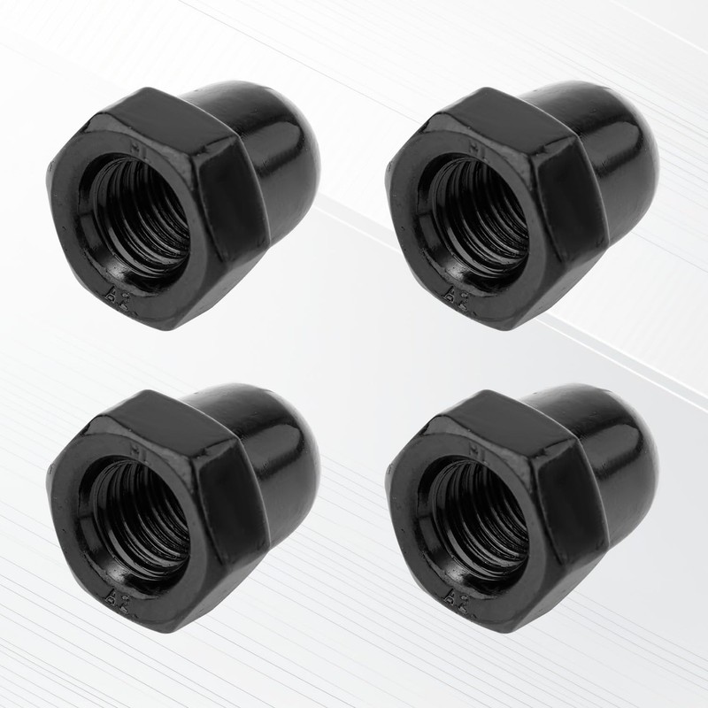 4pcs License Plate Retainer Nuts for Volvo, Stainless Steel License