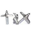 Akylin 3Pcs Ogee Table Edge Router Bit Set,1/2 Inch Shank,Cutting