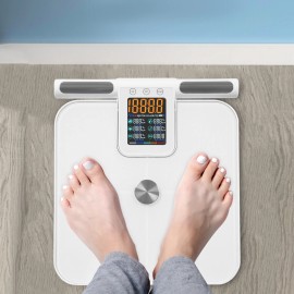 Unbranded 8 Electrode Smart Body Fat Scale - Full Body Composition Analyzer with App