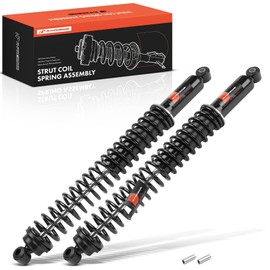 A-Premium Rear Load Adjusting Shock Absorber Compatible with Ford Ranger 1983-2011 & Mazda B3000 1994-2008, B4000 1994-2009, 2-PC Set