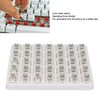 35 Pcs Keyboard Switch 3 Pin RGB SMD Linear Dustproof