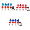 AIXXCUVQ 12pcs 1/10 Aluminum Alloy Ball Stud for AMP Monster