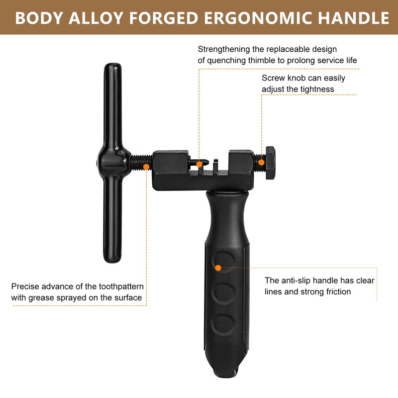 DOETYD Bike Chain Tool Removal Wrench Bicycle Repair Kit Bicycle