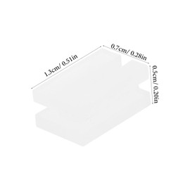 Kisangel 10pcs Radiator Bracket Protective Sleeve Easy Mount Cover for Steel Plate Radiators Modern Vibration Design Enhances Safety and Performance