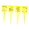 KONTONTY Rainfall Meter Kit 5 Pcs Outdoor Rain Gauges Measuring