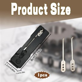 Lock Picking Tool Set, Professional Lock Pick Set, Gravpick Set for Locksmiths and DIY Lovers, Compact and Portable Tool Set for Locks