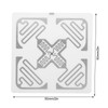 100pcs UHF RFID Labels 860‑960MHz Electronic Indentification Tag for Warehouse
