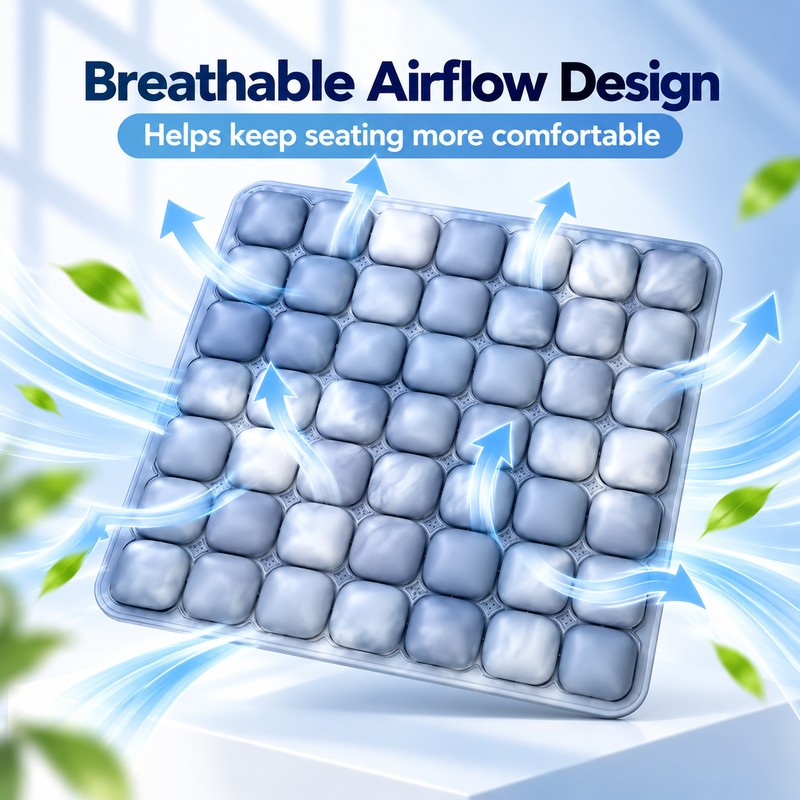 Inflatable Air Seat Cushion for Office Chairs & Travel –