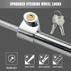 ROADGIVE Steering Wheel Lock Anti-Theft Device, Retractable Universal Brake Lock