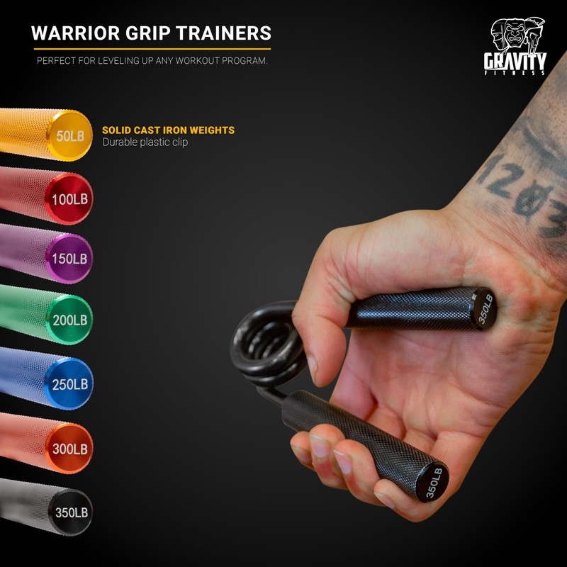 Gravity Fitness Warrior Grip Hand Exerciser 50-300 lbs