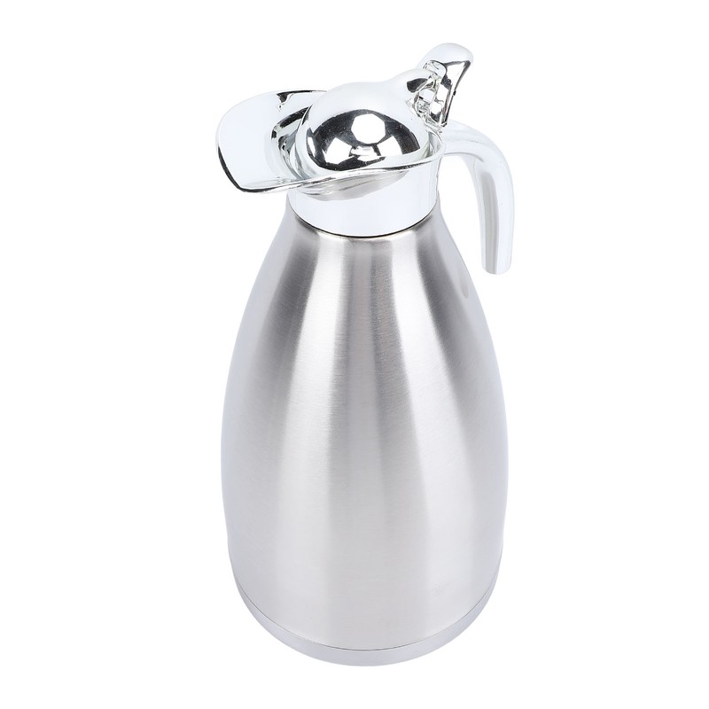 Stainless Steel Thermal Coffee Pot Multipurpose European Style Double Wall