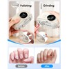 Electric Nail Clipper 3 in 1 Electric Nail Trimmer with