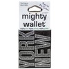 New York City pattern paper wallet lightweight paper wallet