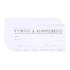 Church Offering Envelopes - Cash Envelopes For Tithes And Offering - Offering Envelope - Pack of 100 - Swanson Christian Products (GREEN, 100, Pack)