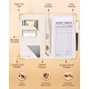 Slohif Server Book for Waitress Cute Serving Books with Zipper
