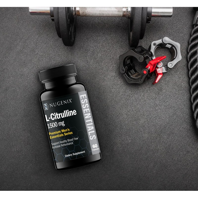 Nugenix Essentials L-Glutamine, 1500mg 100% Botanical L-Glutamine Amino Acid, Protein