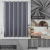 Shower Curtain, Mould Proof Resistant and Waterproof Washable Polyester Fabric