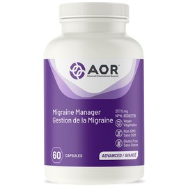 AOR MIGRAINE MANAGER 60caps