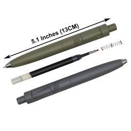 Maydahui 8PCS Easter Island Rollerball Gel Pens Retractable Moai Stone Statue Pen Low Center of Gravity Pens Mini Pocket Pen Large Capacity Refills Black Ink for School Party Office