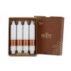 Root Candles 4-Count Unscented Dinner Candles Dripless Beeswax Enhanced Timberline™
