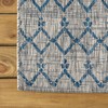 JONATHAN Y SMB108A-4 Ourika Moroccan Geometric Textured Weave Indoor Outdoor