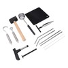 Coconut Opener Tool Set Stainless Steel Coconut Shell Puncher Cutter