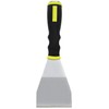 ALLWAY BS3 Soft-Grip Extendable Bent Heavy Duty Scraper with Pole