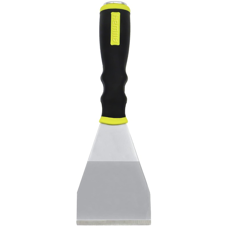 ALLWAY BS3 Soft-Grip Extendable Bent Heavy Duty Scraper with Pole