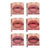 Set 6 Labiales Líquidos Mate Handaiyan Light Coral Verde Oscuro