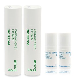 Innisfree Rape Honey Lip Balm 2pcs+ / 이니스프리 유채꿀 립밤 2개+