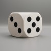 Black & White Dice Planter – 4.9 in Succulent Pot