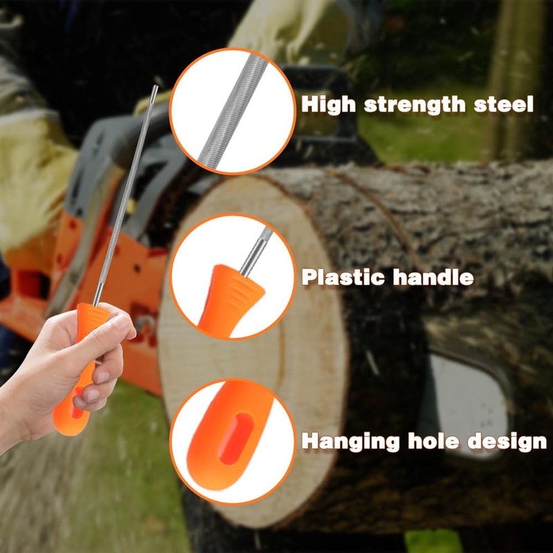 3pcs Chainsaw Sharpener, Chainsaw Sharpener Tool, Chainsaw Sharpener File, Chain