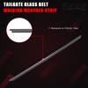 Door Tailgate Glass Belt Molding Weather Strip Compatible with Toyota
