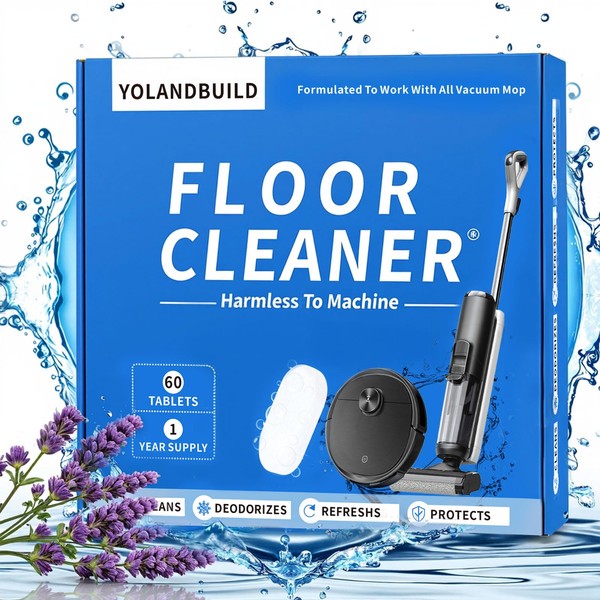 YoLandBuild vacuum mop cleaning tablets