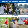 Coopay 48 Pack Baseball Practice Baseballs Plastic Hollow Soft Balls