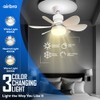 Airbro 21” Socket Fan Light with Remote Control – Quiet