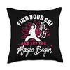 Find Your Chi And Let The Magic Begin Throw Pillow