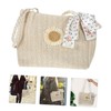 SAFIGLE 1pc Stylish Woven Crossbody Bag for Women Chic Shoulder