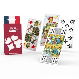 Editions DUSSERRE - Jeu de Tarot de 78 Cartes - Cartes à Jouer - Loisir en Famille ou Entre Amis - Ducale Basic - 10011388