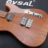 OVSAL Pack of 2 Brass Humbucker Pickup Cover Neck/Bridge Pole